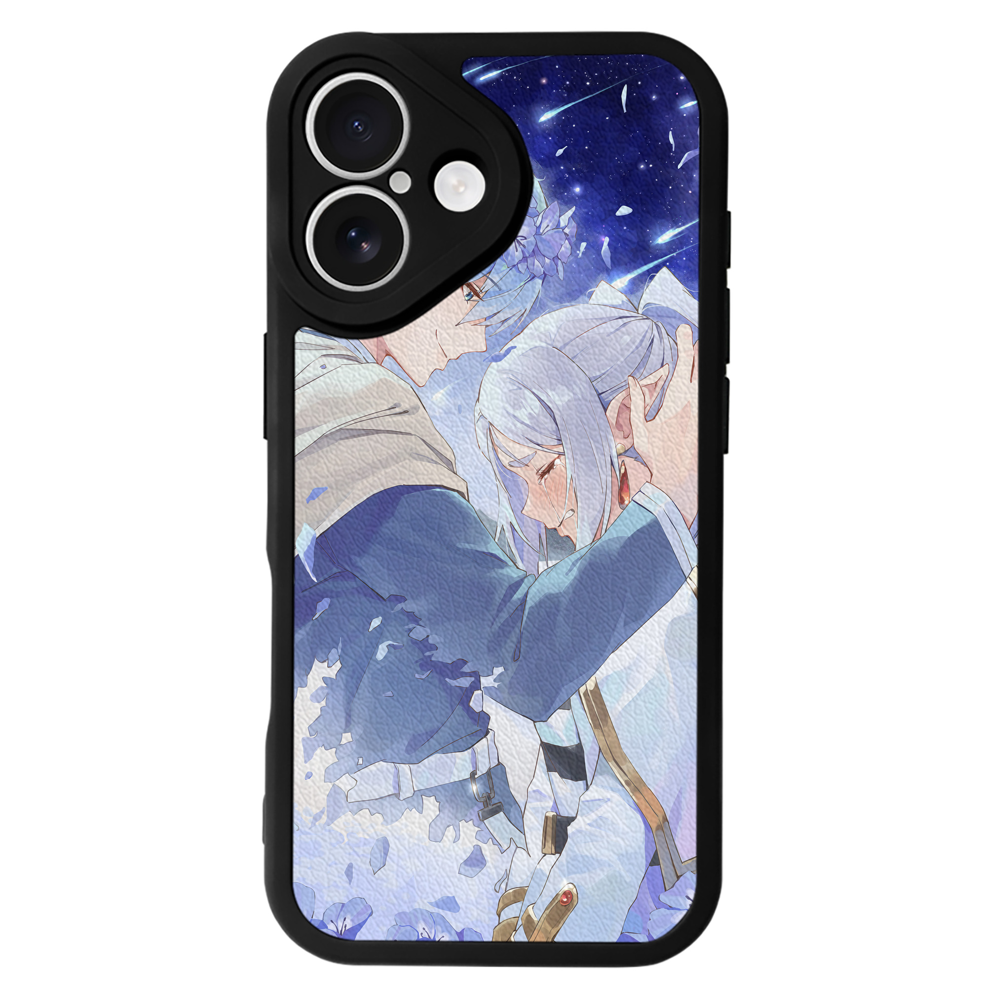 （画像用） 葬送のフリーレン Frieren 【iPhone 16シリーズ対応】シリコンスマホケース（レザー調） 材質：シリコン